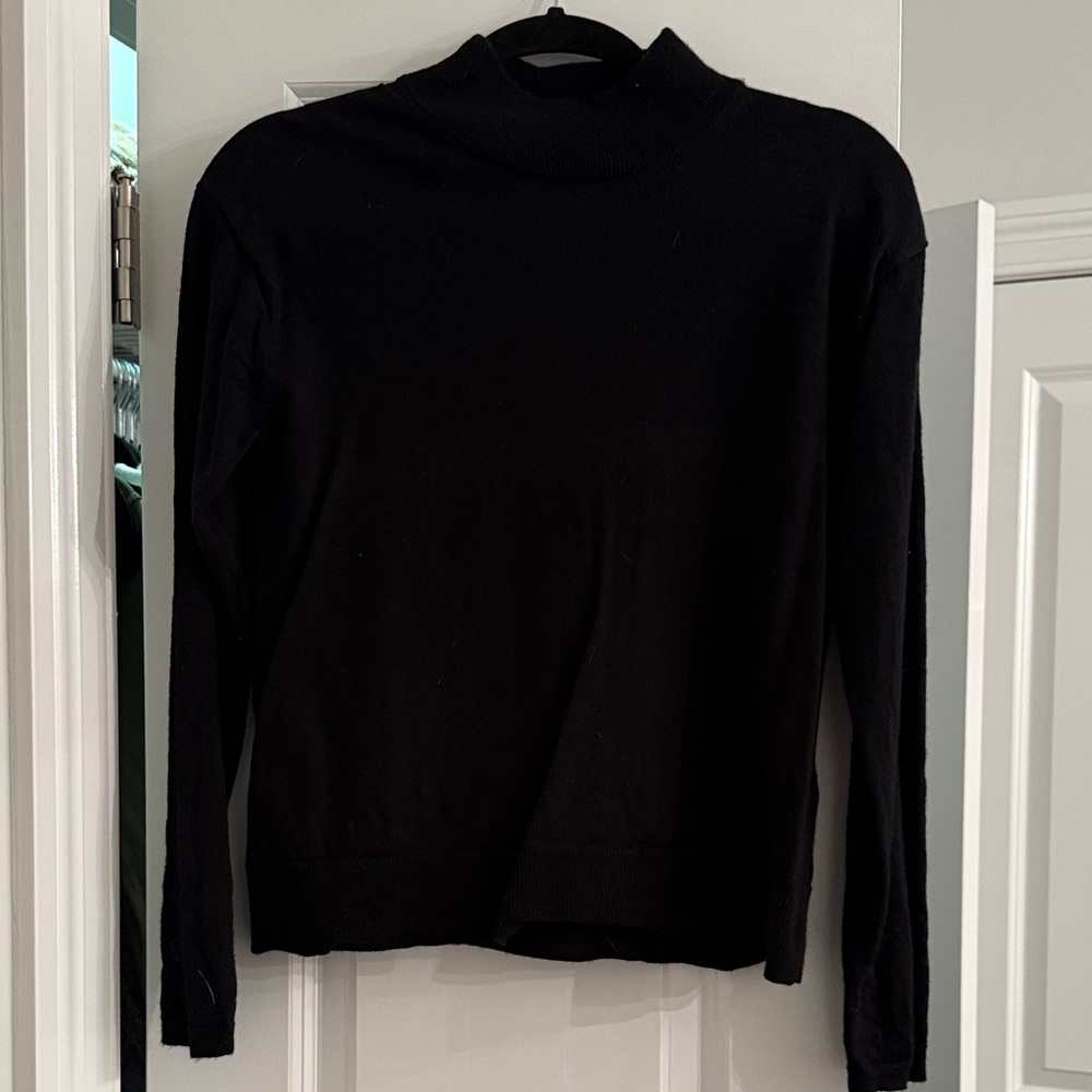 Banana Republic Black Turtleneck Sweater